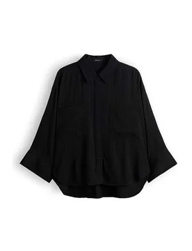 Opus Camicetta FORNA nero 38 - Opus - FashionsVida
