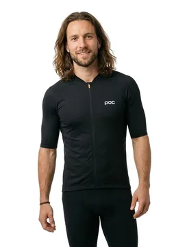 Maglia A Maniche Corte Pristine Uranium Black - Poc - FashionsVida
