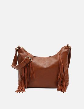 Sac bandoulière Evi avec franges ED