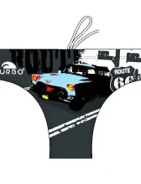 Route 66 Cadillac Swimming Brief Grey 5XL Men - TURBO - FashionsVida