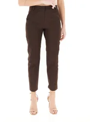 Pantalone a sigaretta MARRONE 44