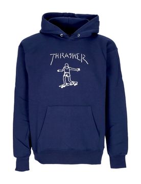 Felpa Cappuccio Uomo Gonz Hoodie Navy/white