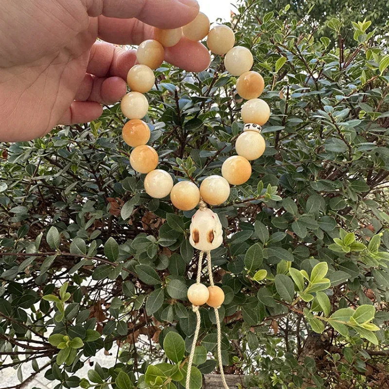 Rapid Progress: - Bodhi Root Beads Paired with Charcoal-Grilled , Zodiac Rabbit Bracelet - Aliexpress - FashionsVida