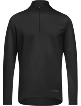 EVERYDAY MID 1/4-ZIP-Shirt Herren black S - Gore wear - FashionsVida