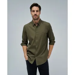 Camisa de hombre texturada