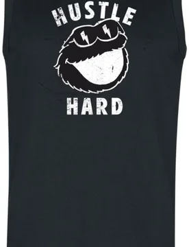Tank-Top - Cookie Monster - Hustle Hard - S bis 3XL - für Männer - Größe S - schwarz - EMP exklusives Merchandise! - Männer - male - Sesamstraße - FashionsVida