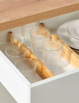 Organizer per cassetto - beige