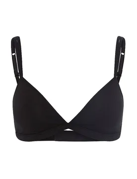 BH ohne Bügel ADVANTAGE COTTON STRETCH black schwarz 85B damen - Skiny - FashionsVida