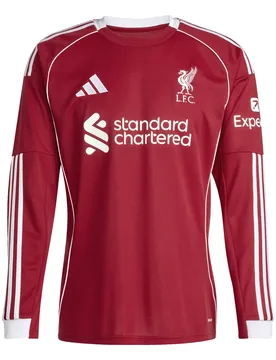 Langarm-Heimtrikot Liverpool FC 2025/26 - Rouge - male - Size: 2XL
