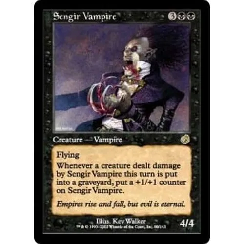 Sengir Vampire (foil) Torment - Magic: The Gathering - FashionsVida