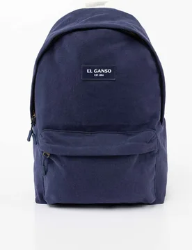 Mochila lisa de hombre canvas - El Ganso - FashionsVida