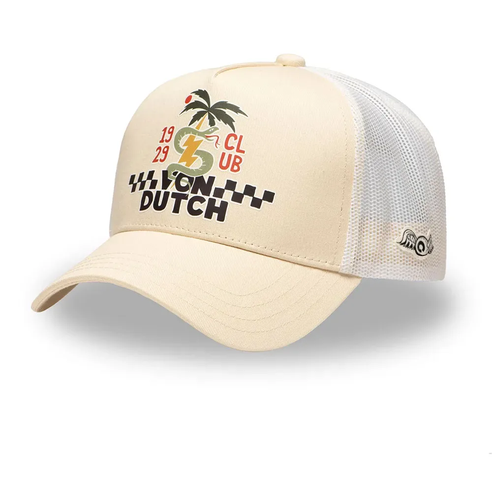 Casquette Surf 10 Beige One Size unisex - Von dutch - FashionsVida