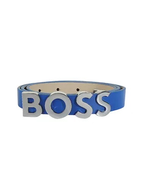 Cinturón de cuero BOLD azul 75 - BOSS - FashionsVida