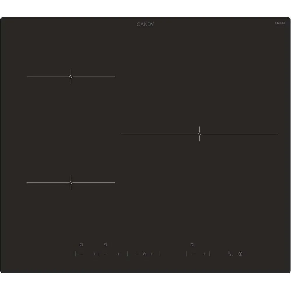 Placa de inducción de 60 cm, con Booster y Zona Grande de 32 cm - CIDD633C - Candy - FashionsVida
