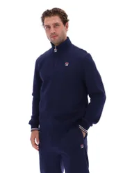 Navy Ramy F-Box 1/4 Zip Up Jumper - XS