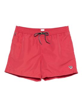 Pantaloncini da bagno con logo Zebra