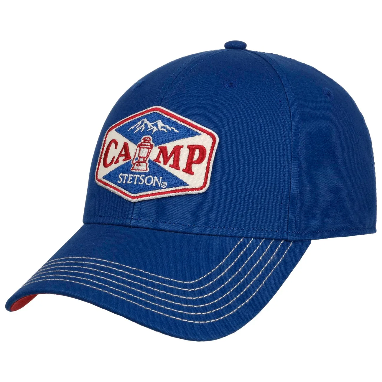 Camp Baseball Cap by - blue - Female - Size: One Size - Stetson - FashionsVida