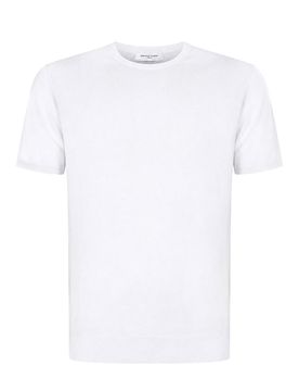 T-Shirt In Dry Cotton Latte
