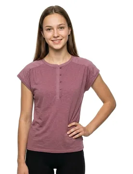 T-shirt à Manches Courtes Baila Deco Pink M - Protest - FashionsVida