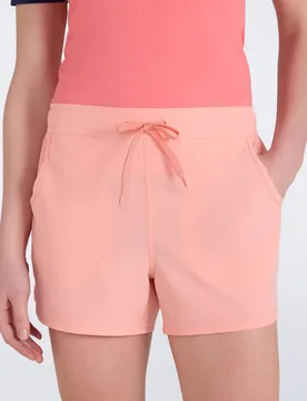 Womens Boardshorts Uv Protection Quick Dry Summer Swimming Trunks Light Pink - Size 10 Uk - Mountain Warehouse - FashionsVida