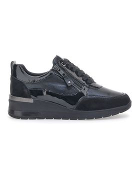Scarpe Stringate 20149 Nere Vera Pelle 38