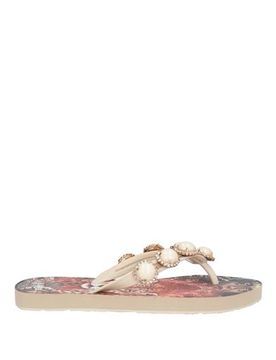 Sandalias de dedo Mujer Marfil 35 Mujer