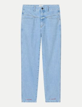 Relaxed-Fit Jeans Pedal Pusher Blau 32/32