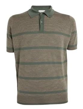 Merino Wool Webb Polo Shirt - John Smedley - FashionsVida