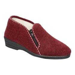 Hausschuh "Wolle" 39 rot