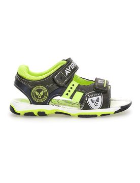 Sandali casual 72638 Verde Military 27