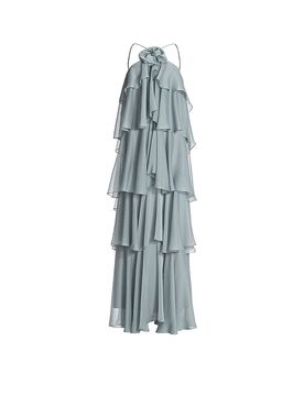 SWING Abendkleid blau 38 damen