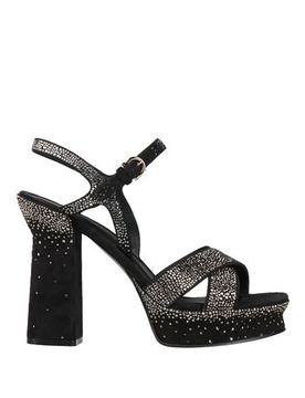 Sandalias Mujer Negro 36.5 Mujer