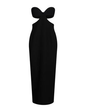 Vestido largo Mujer Negro 38 Mujer