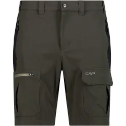 Man bermuda pantalón corto montaña hombre Verde (54)
