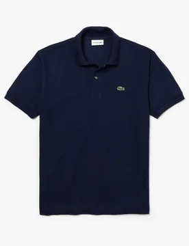 Polo blu classic fit L.12.12 in petit piqué - Lacoste - FashionsVida
