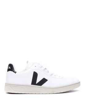 Sneakers V-10 in pelle scamosciata con logo