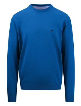 Pull Superfine Strong Blue 3XL - Fynch Hatton - FashionsVida