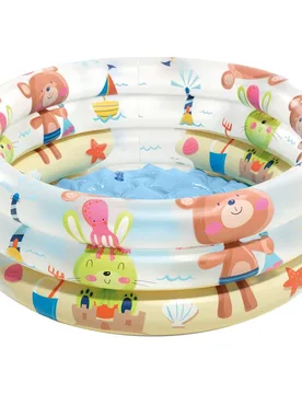 Piscina bebé Animalitos 3 Aros - Intex - FashionsVida