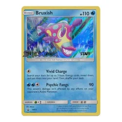 Pokemon Sun & Moon Promo SM011 Bruxish (Staff)