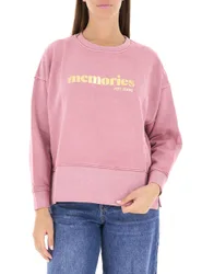 Felpa girocollo ROSA MALVA M