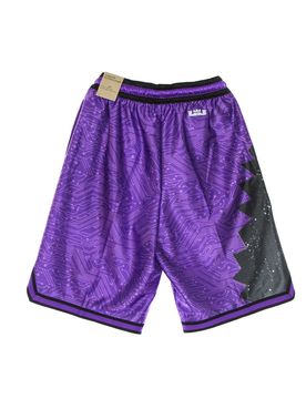 Pantaloncino Tipo Basket Uomo a New Legacy "goon Squad" Lebron X Space Jam Hyper Grape/black/wolf Grey