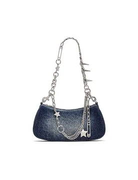 Bolso de cuero - Bolso de hombro THE SHOULDER BAG azul - Marc jacobs - FashionsVida