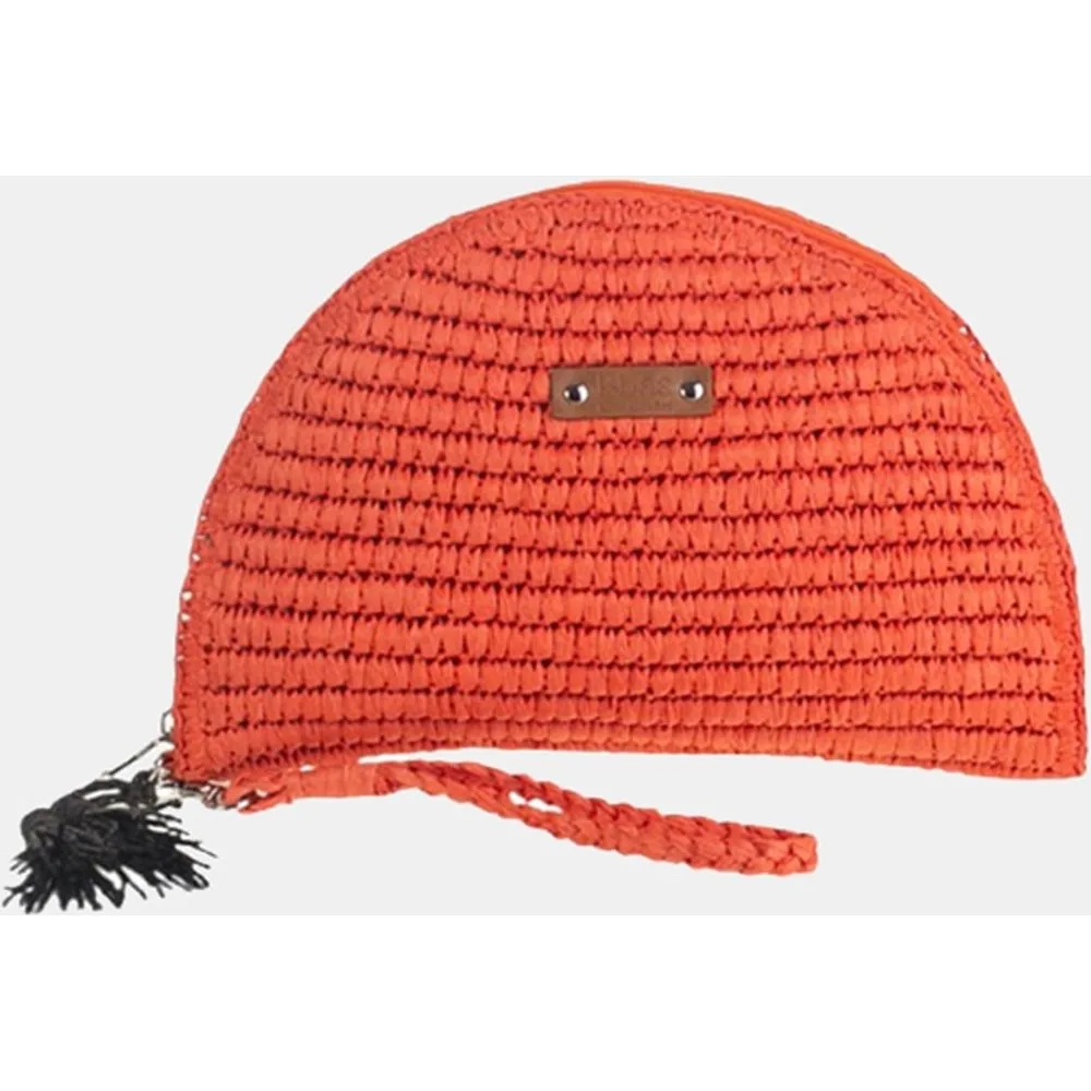 Cartera fibra natural con cremallera - Kbas - FashionsVida