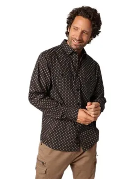 Camicia A Maniche Lunghe Lathi Black M
