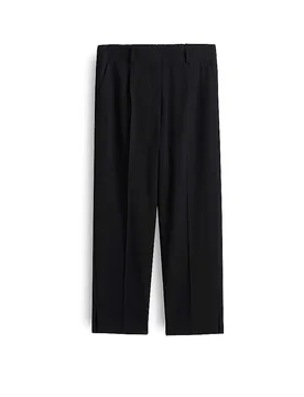 Pantalón Jogging Fit 7/8 CISAN FINE negro 42 - someday - FashionsVida