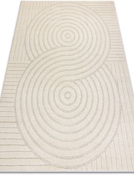 Teppiche Dune 2507 Teppich Creme – Geometrisch, Linien, 120x170 Cm 120x170 Cm