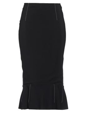 Falda midi Mujer Negro 36,38 Mujer