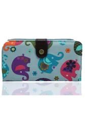 Eplephant Long Waterproof Purse - Blue - Size: One Size