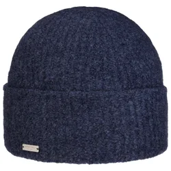 Merino Cashmere Beanie Hat by - navy - Damen - Size: One Size