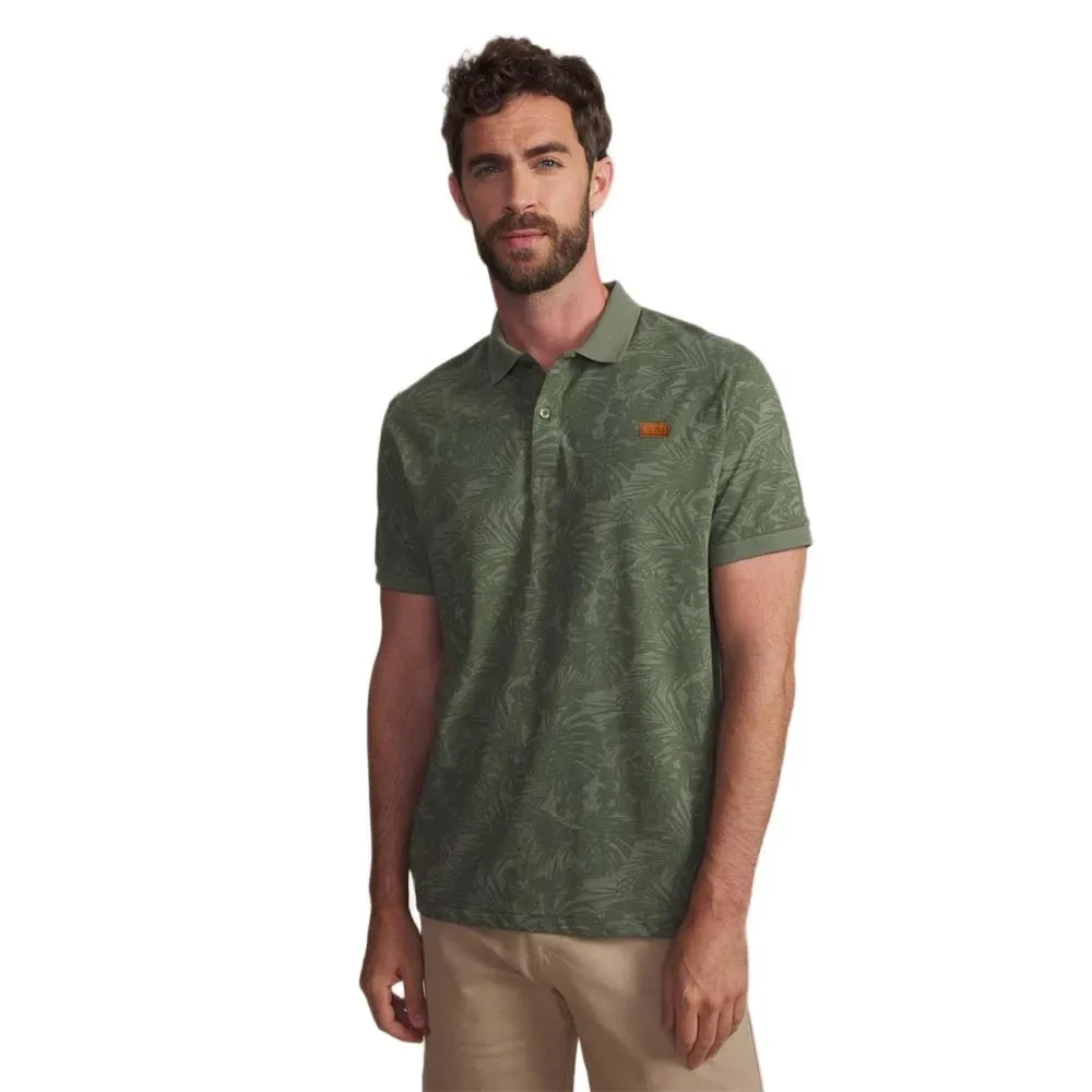 Polo A Maniche Corte Paccopol Kaki / Green 2XL - TBS - FashionsVida